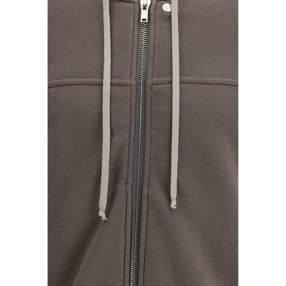Rick Owens Braunes Baumwoll-Sweatshirt