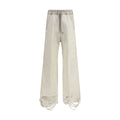 Rick Owens Beige Cotton Casual Pants