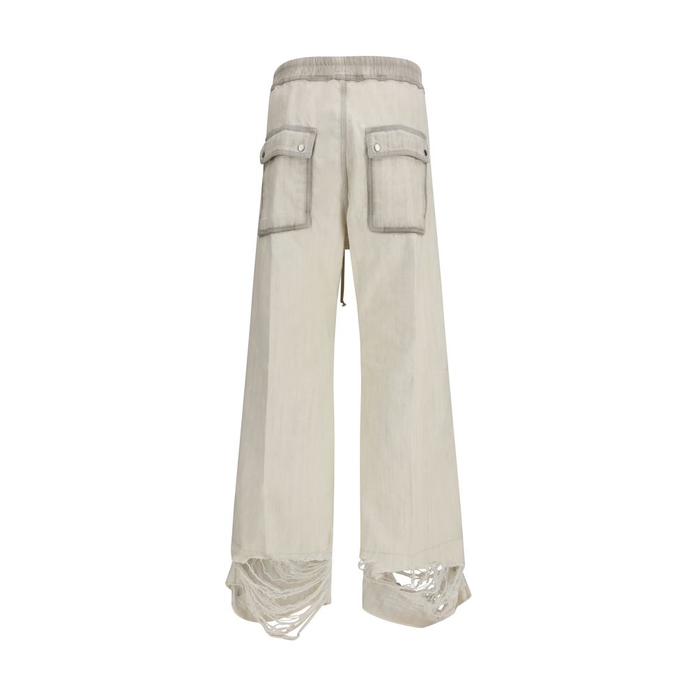 Rick Owens Beige Cotton Casual Pants
