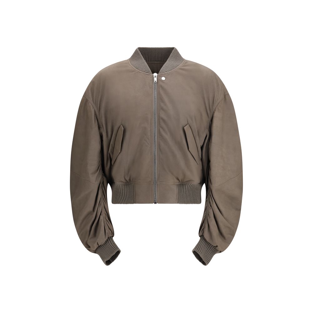 Rick Owens Grey Lamb Ovis Aries Bomber