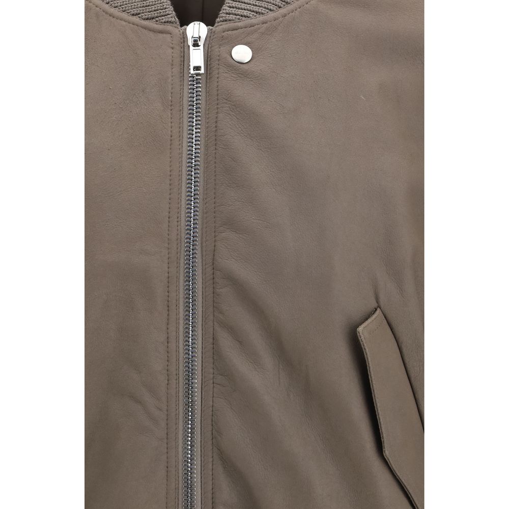 Rick Owens Grey Lamb Ovis Aries Bomber