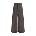 SA SU PHI Graue Baumwollhose im Casual-Look