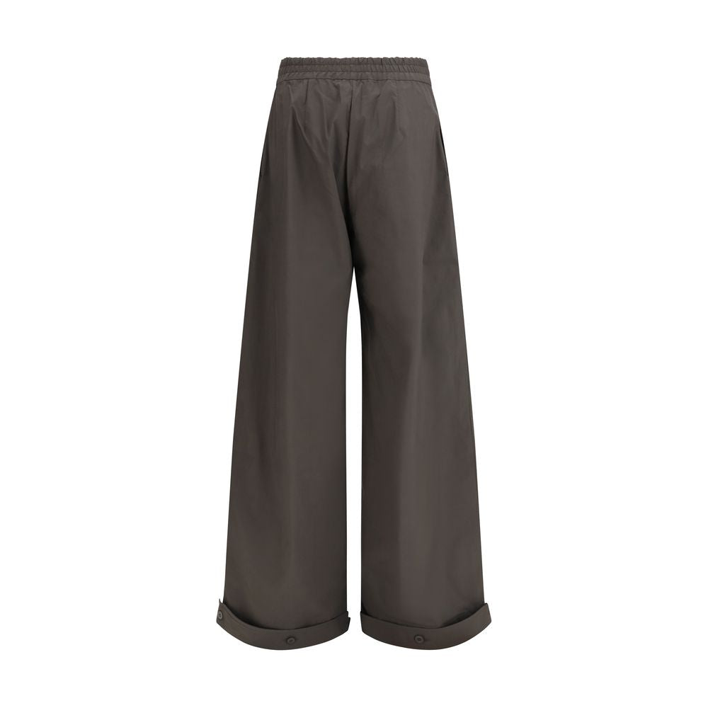 SA SU PHI Graue Baumwollhose im Casual-Look