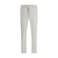 Dsquared² Weiße Baumwoll-Jeans aus Denim