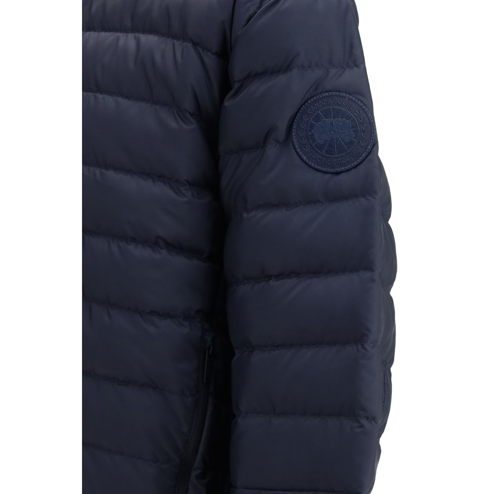 Canada Goose Blue Recycled Polyester Jumper