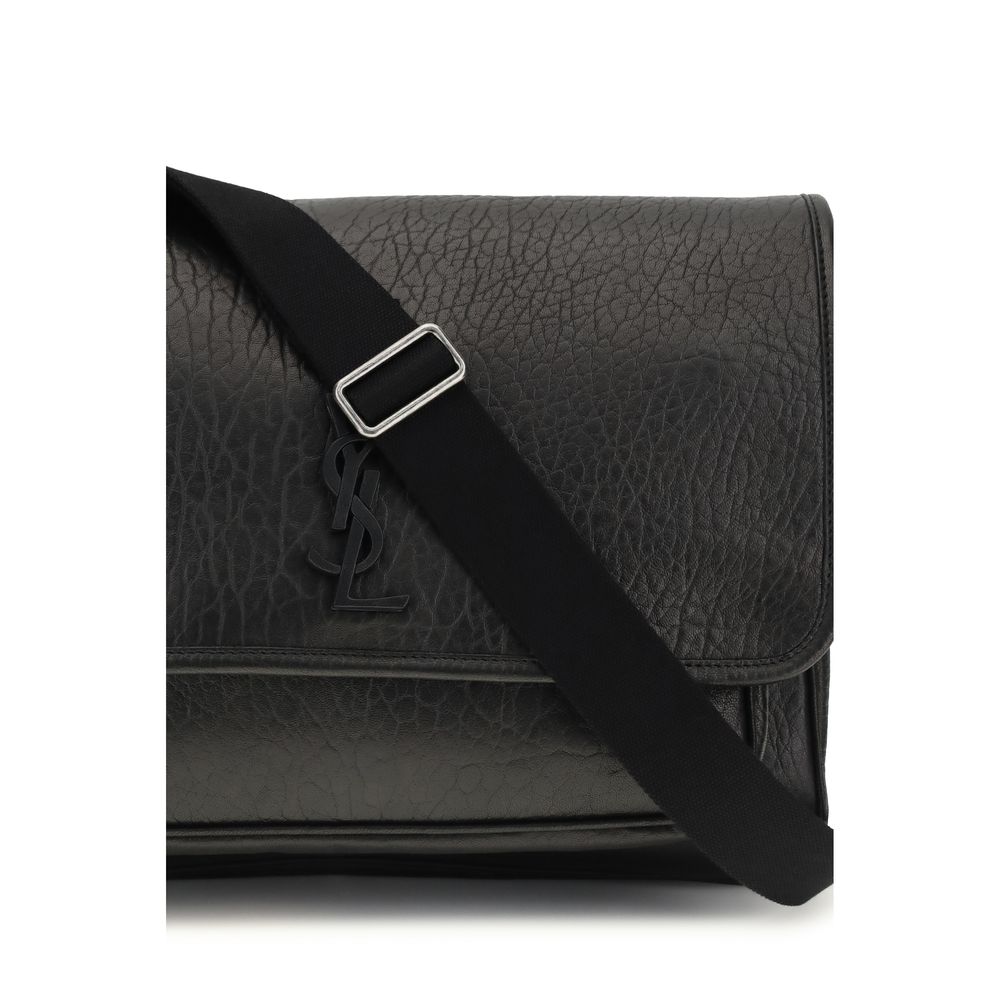 Saint Laurent Black Calfskin Bos Taurus Wallet