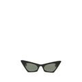 Alexander McQueen Schwarze Sonnenbrille aus Kunststoff