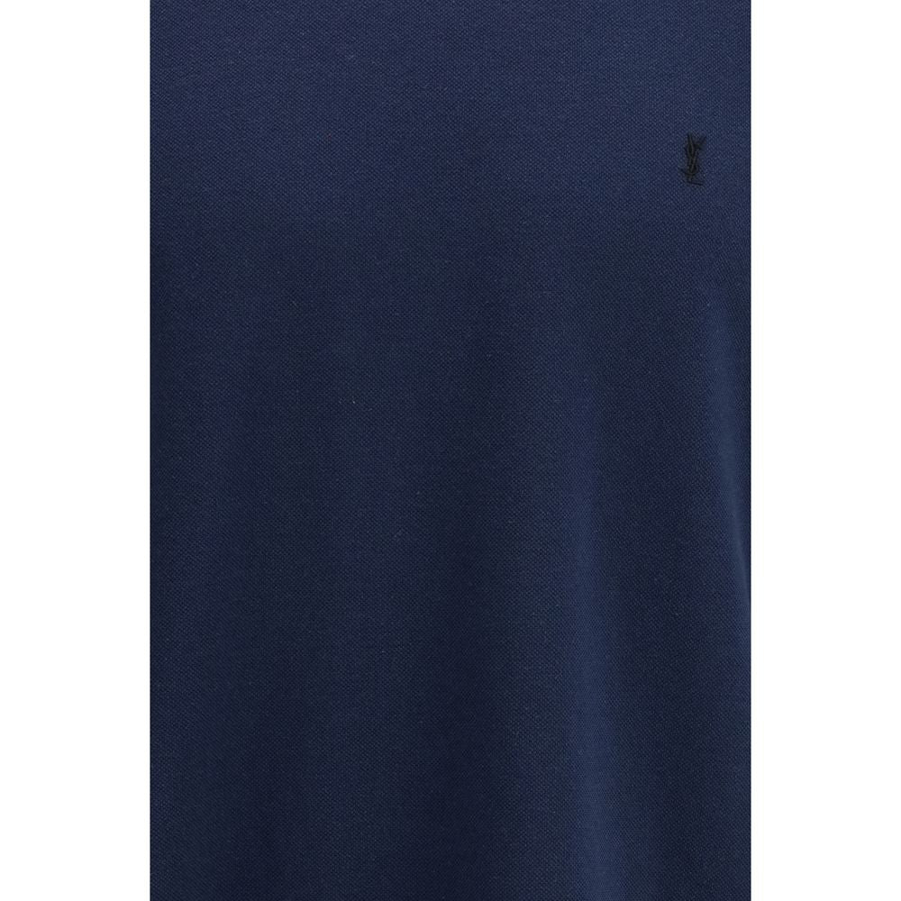 Saint Laurent Blaues Baumwoll-T-Shirt
