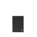Saint Laurent Black Calfskin Bos Taurus Wallet