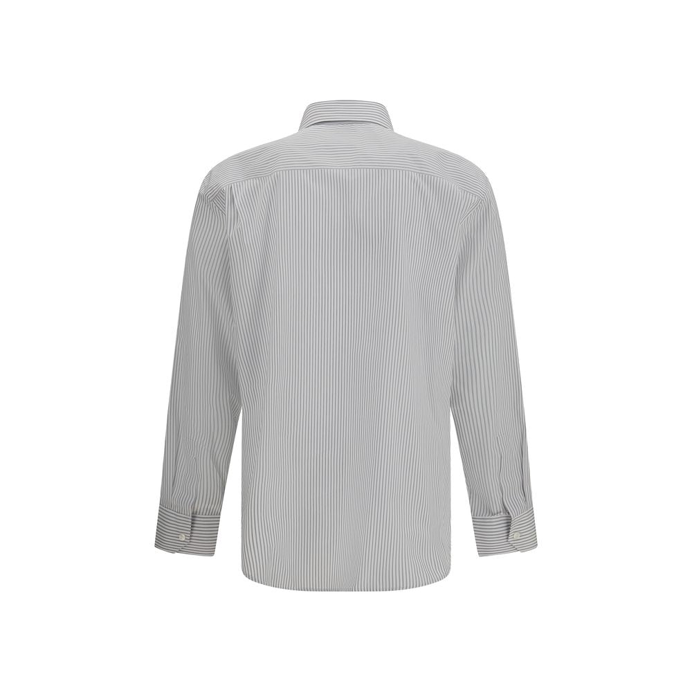 Saint Laurent Mehrfarbiges Baumwollhemd mit Muster