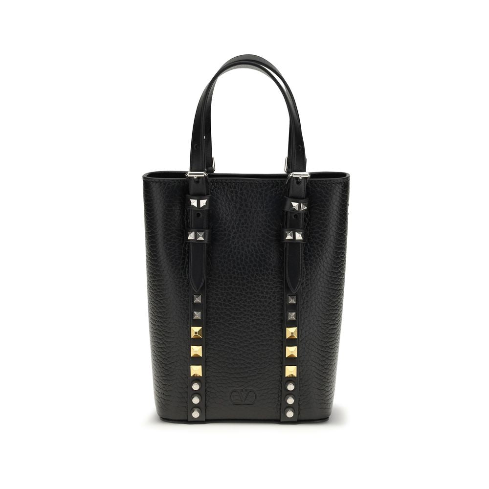 Valentino Garavani Schwarze Kalbsleder Bos Taurus Sonstige Accessoires