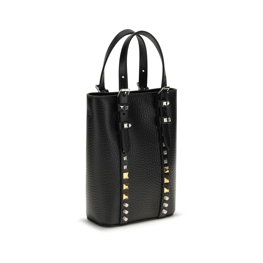 Valentino Garavani Schwarze Kalbsleder Bos Taurus Sonstige Accessoires