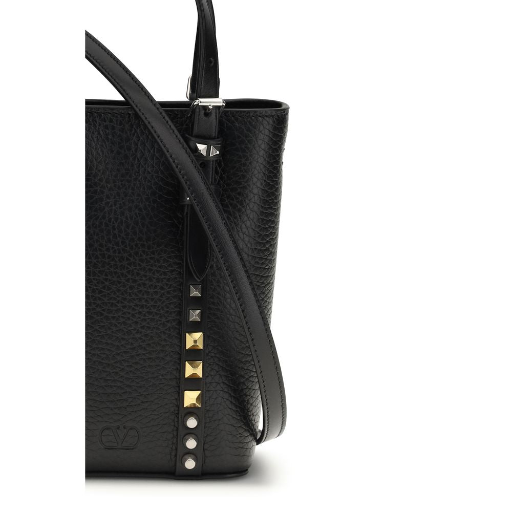 Valentino Garavani Schwarze Kalbsleder Bos Taurus Sonstige Accessoires