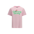 Ganni Mehrfarbiges Baumwoll-T-Shirt
