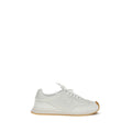 Dolce & Gabbana White Calfskin Bos Taurus Athletic Sneakers