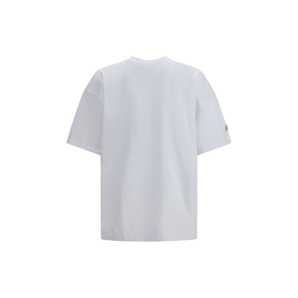 PDF Channel Weißes Baumwoll-T-Shirt