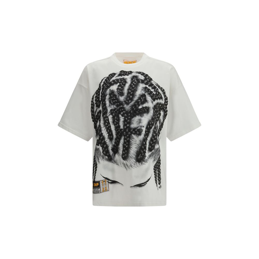 PDF Channel Weißes Baumwoll-T-Shirt