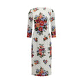 Dolce & Gabbana Mehrfarbiges Freizeitkleid aus Viskose