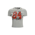 Dolce & Gabbana Grey Cotton T-Shirt