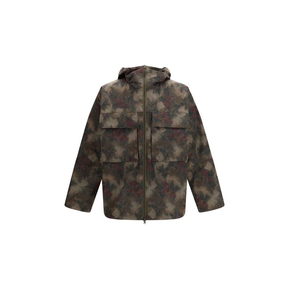 Herno Zweifarbiger Nylon-Trenchcoat