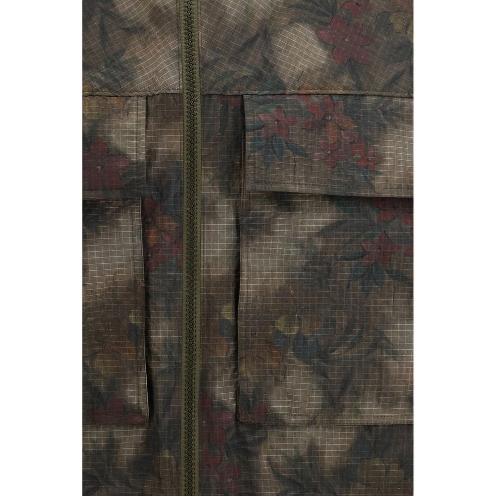 Herno Zweifarbiger Nylon-Trenchcoat
