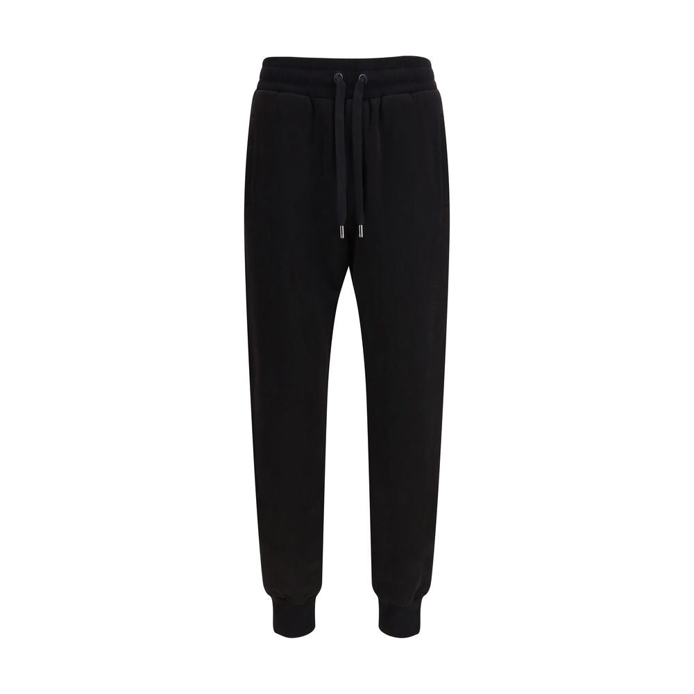 Dolce & Gabbana Schwarze Baumwollhose für die Freizeit