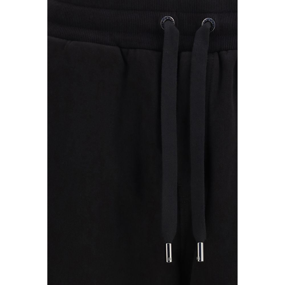 Dolce & Gabbana Schwarze Baumwollhose für die Freizeit