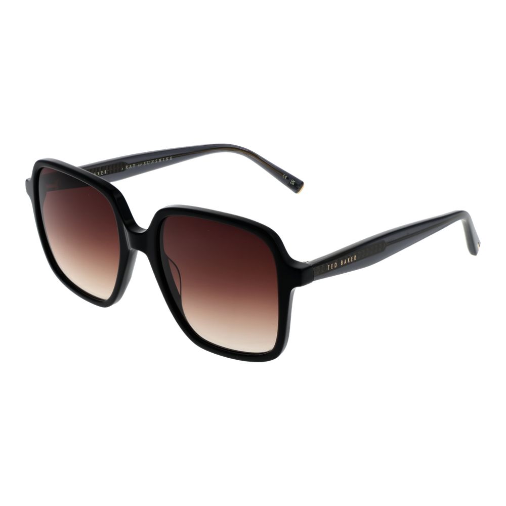 Ted Baker Schwarze Sonnenbrille aus Acetat