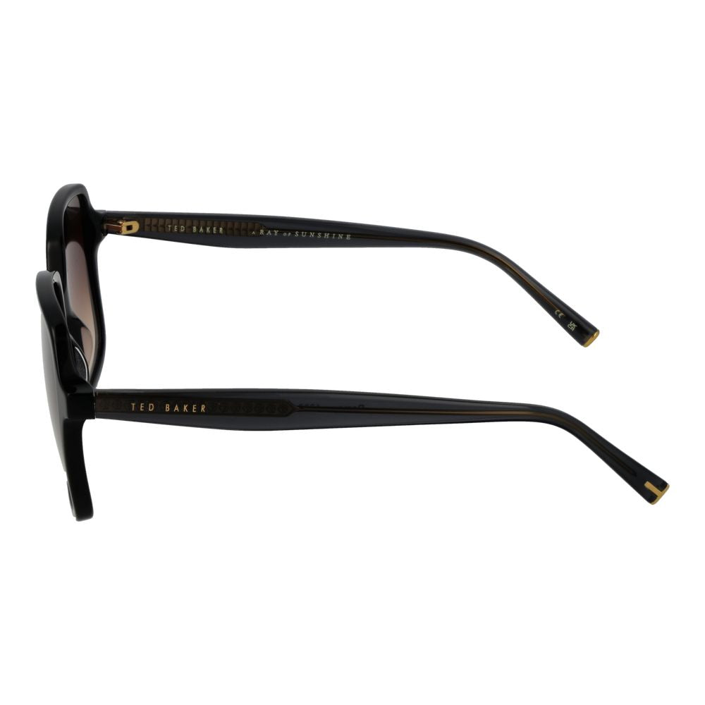 Ted Baker Schwarze Sonnenbrille aus Acetat