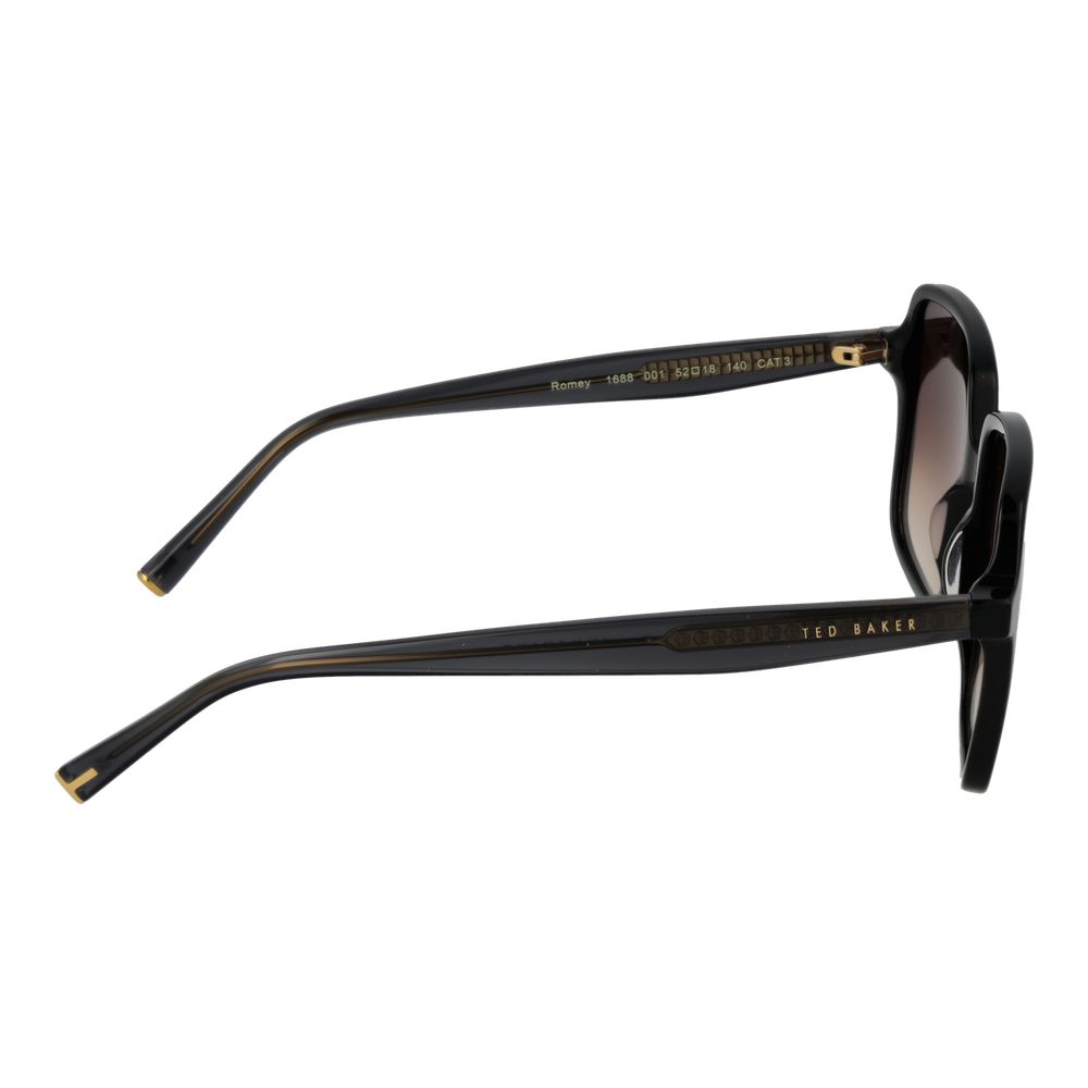 Ted Baker Schwarze Sonnenbrille aus Acetat