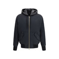 Moose Knuckles Schwarzer Nylon-Bomber