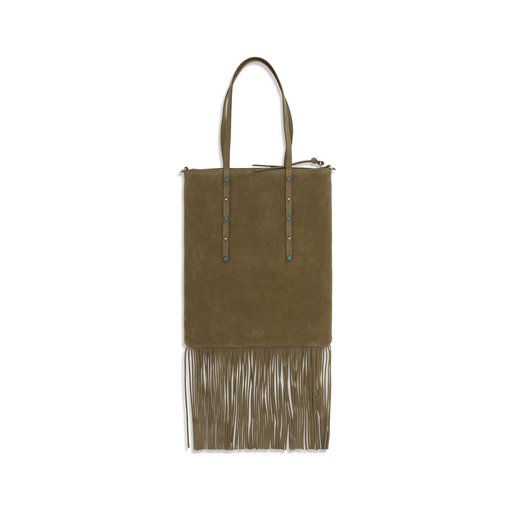 PINKO two-tone calfskin shoulder bag Bos Taurus
