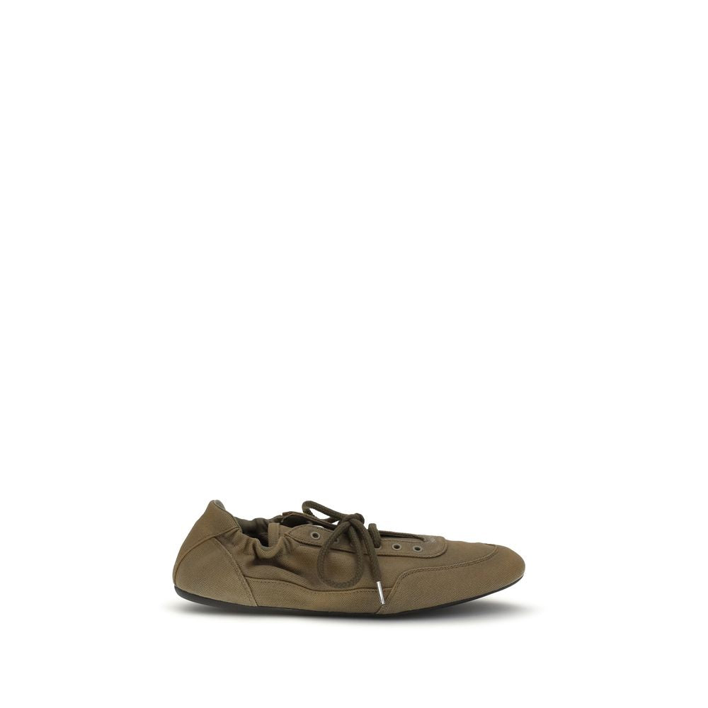 Prada Athletik-Sneaker aus Baumwolle in Bicolor