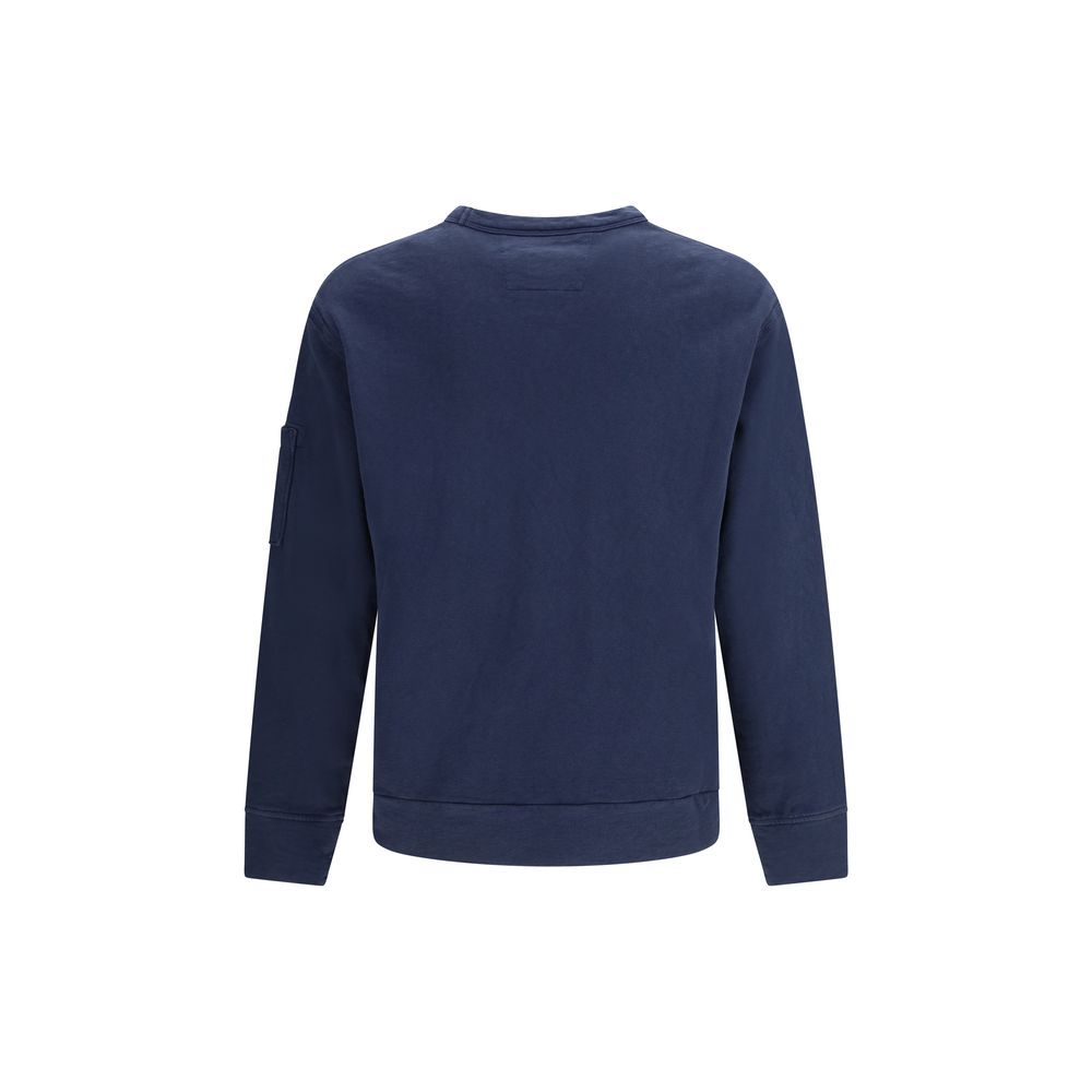 C.P. Company Blauer Baumwoll-Sweatshirt