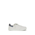 Burberry Weiße Low-Top-Sneaker aus Kalbsleder Bos Taurus