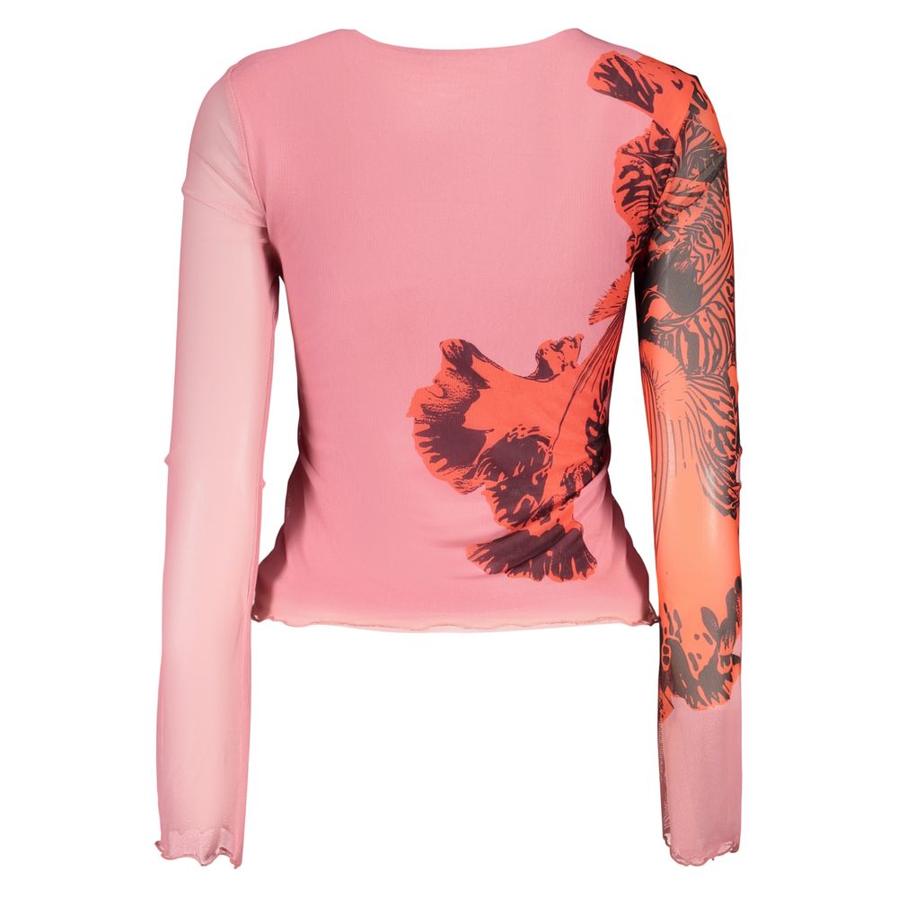 Desigual Rosa Viscosa Damen T-Shirt
