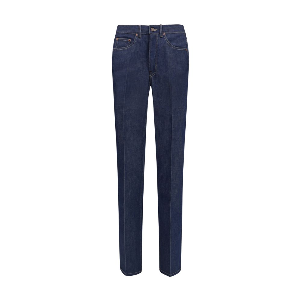 Chloé Blaue Baumwoll-Jeans im Slim Fit