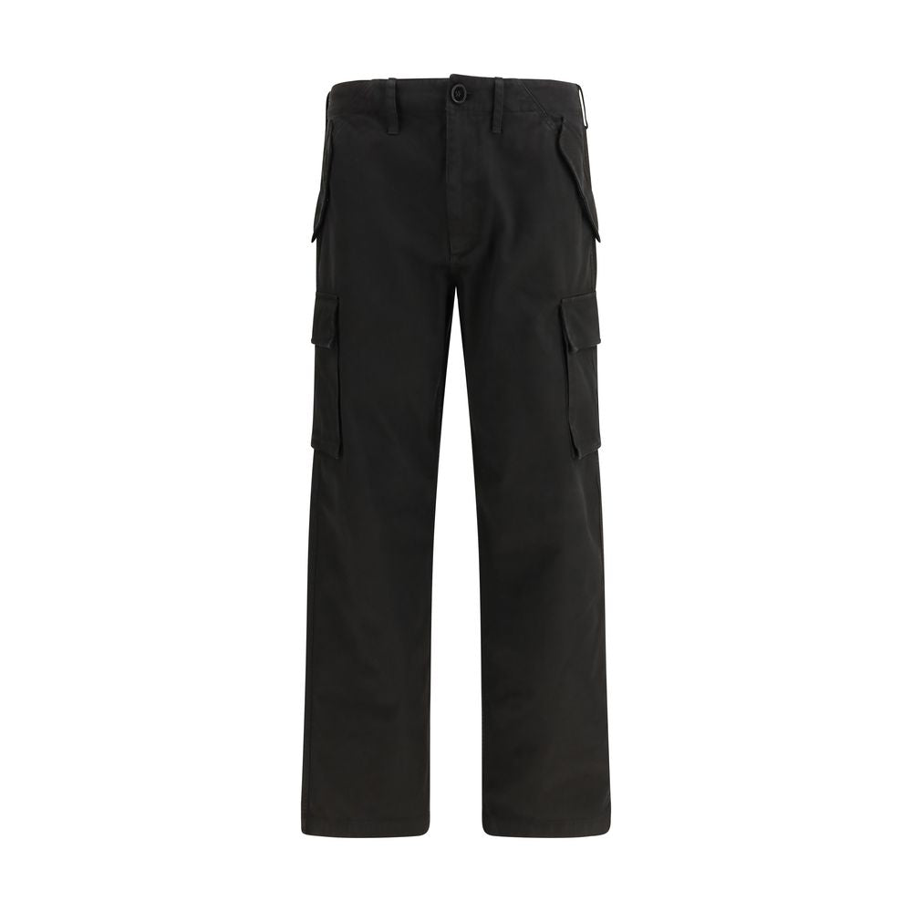 Burberry Schwarze Cargo-Hose aus Baumwolle
