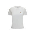 Maison Kitsuné Weißes Baumwoll-T-Shirt