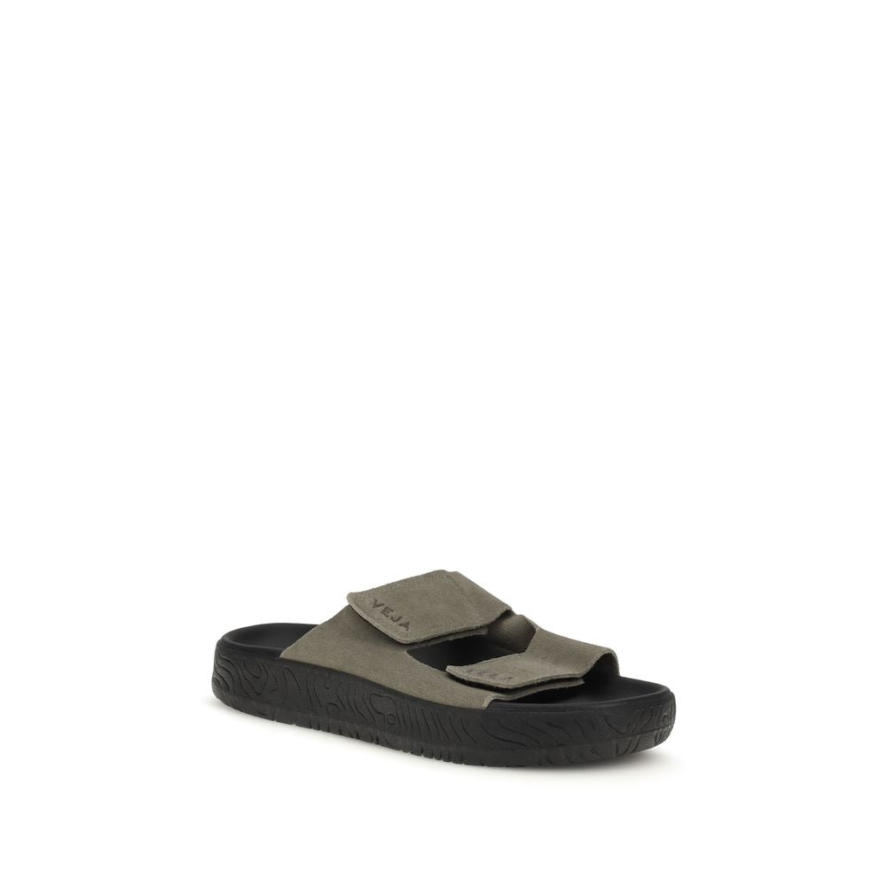 Veja Two-tone Calf Leather Sandals Bos Taurus