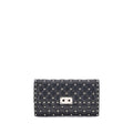 Valentino Garavani Schwarze Lammleder Schultertasche Ovis Aries Aries