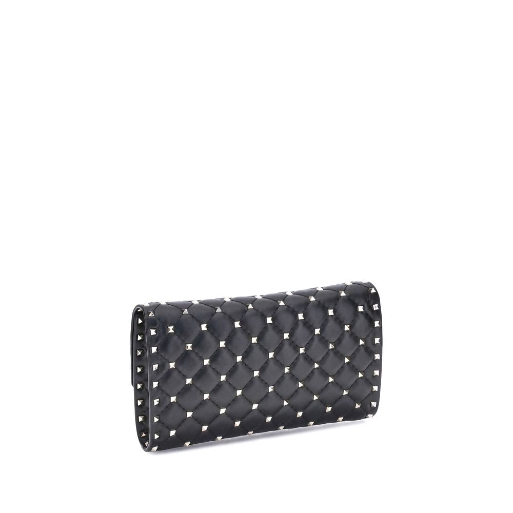 Valentino Garavani Schwarze Lammleder Schultertasche Ovis Aries Aries