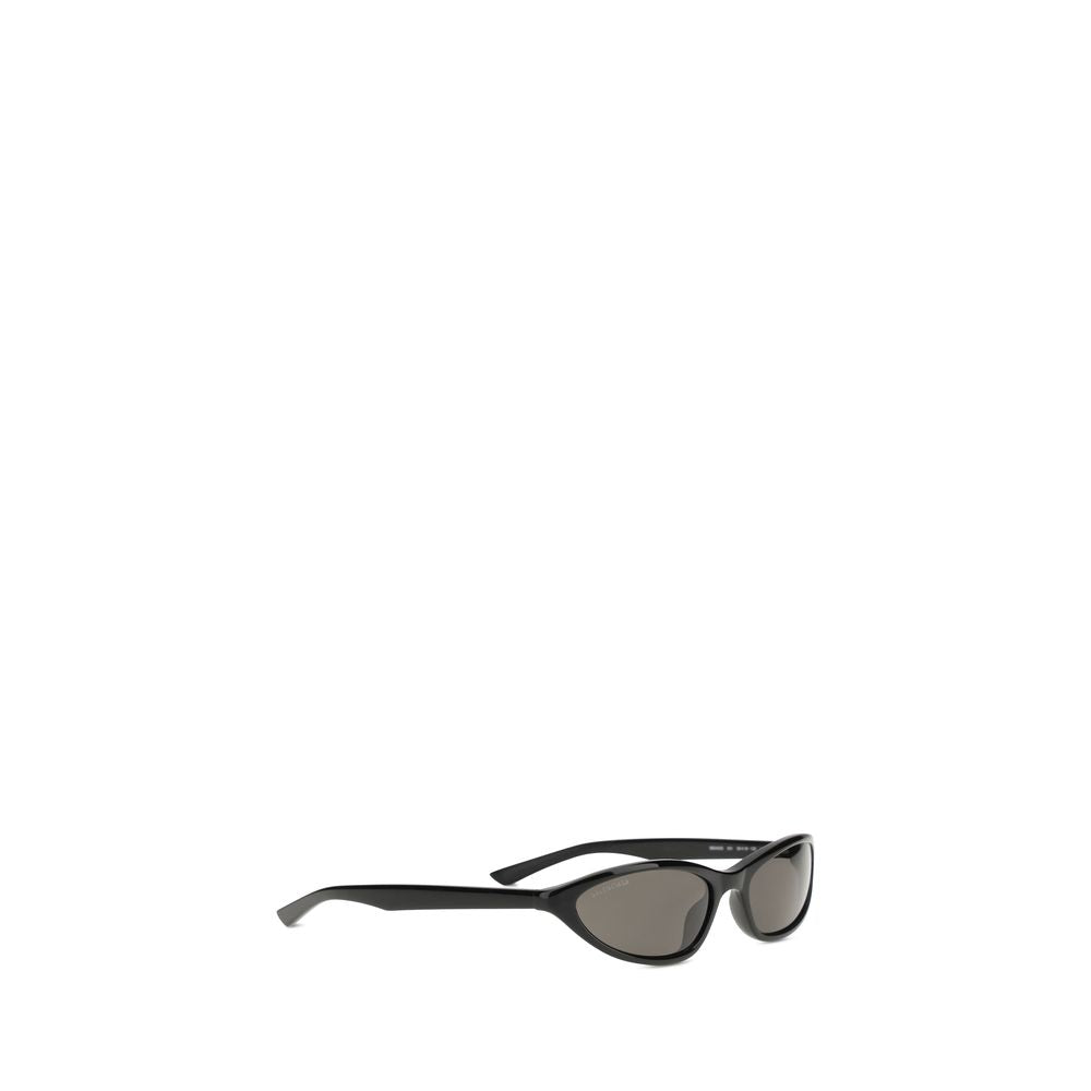 Balenciaga Schwarze Sonnenbrille aus Acetat