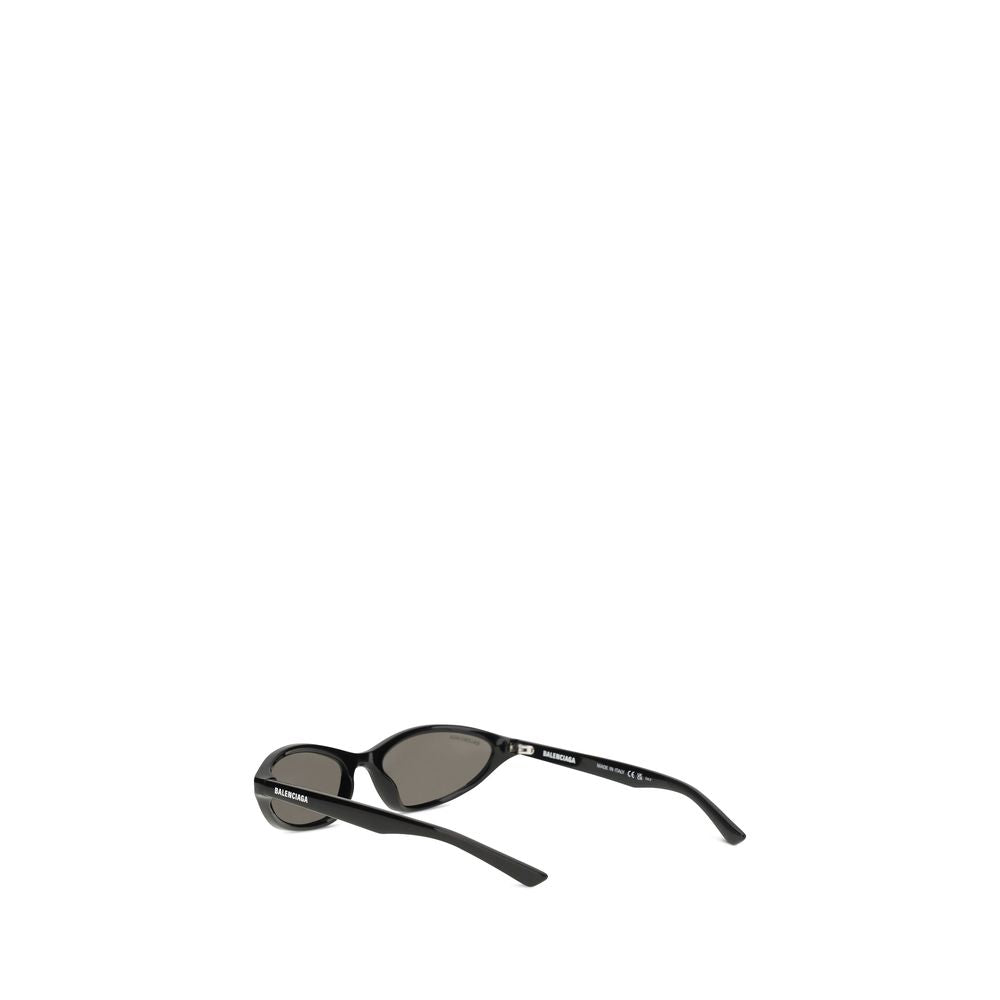 Balenciaga Schwarze Sonnenbrille aus Acetat