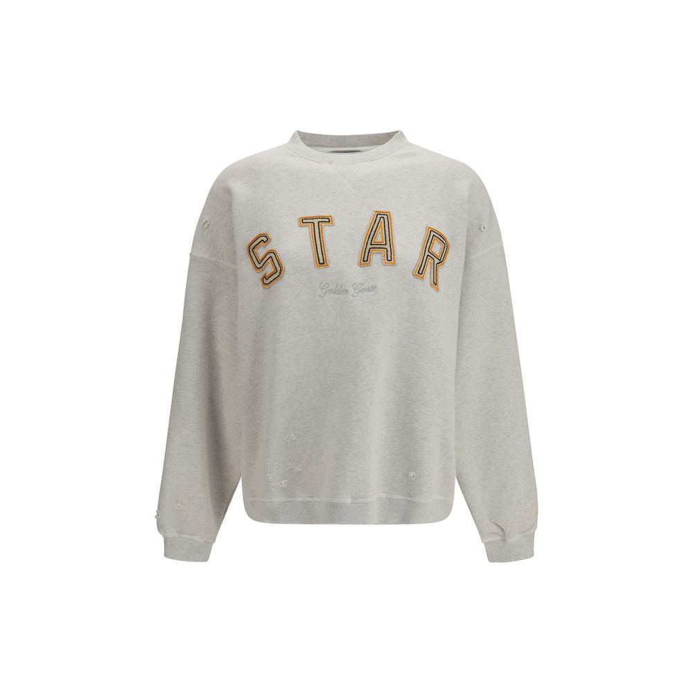 Golden Goose Graues Baumwoll-Sweatshirt