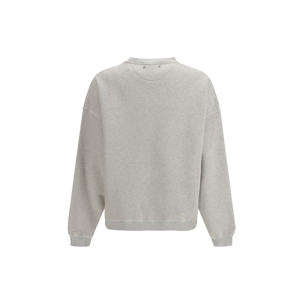 Golden Goose Graues Baumwoll-Sweatshirt