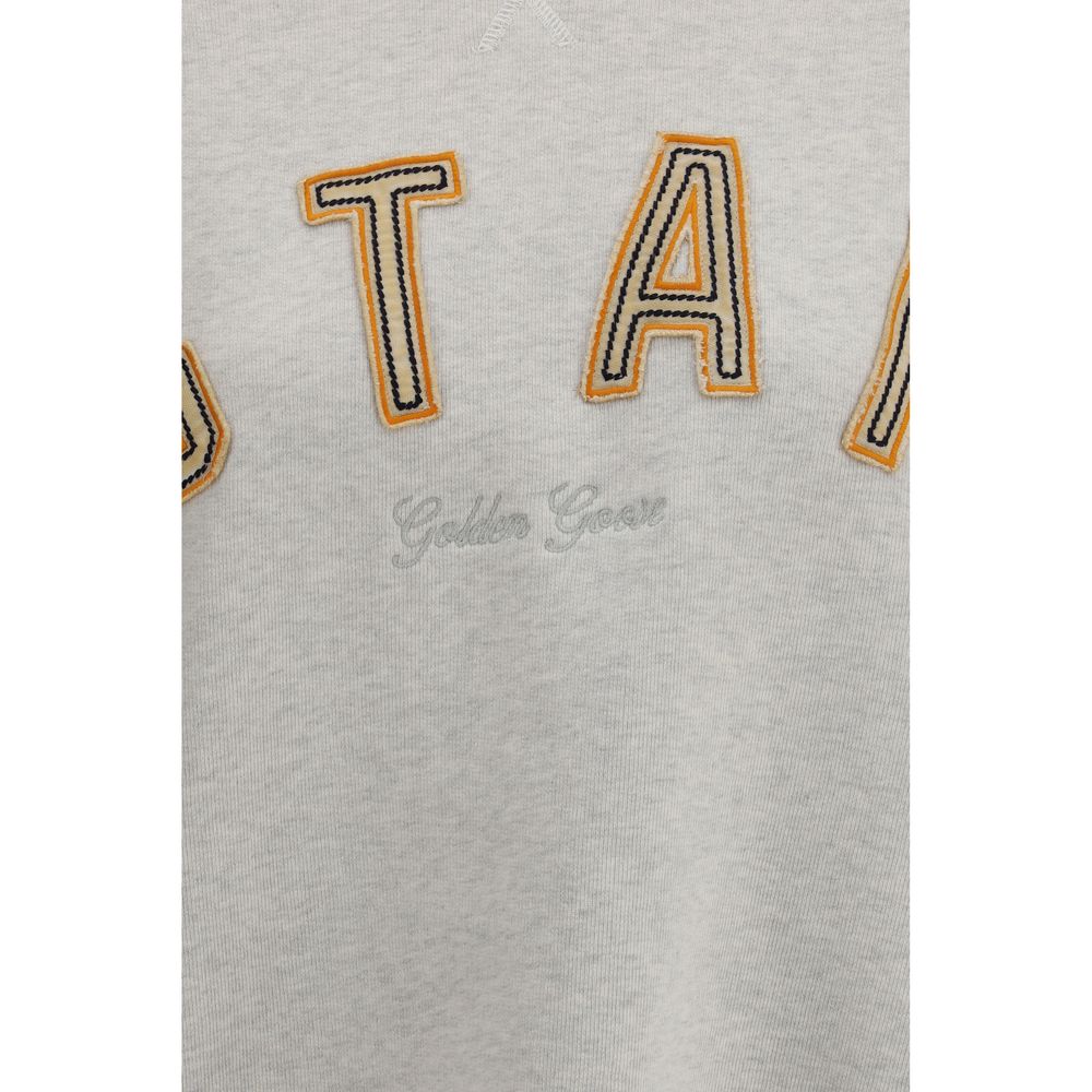 Golden Goose Graues Baumwoll-Sweatshirt