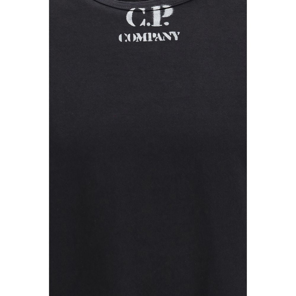 C.P. Company Schwarzer Baumwoll-Sportswear-Artikel