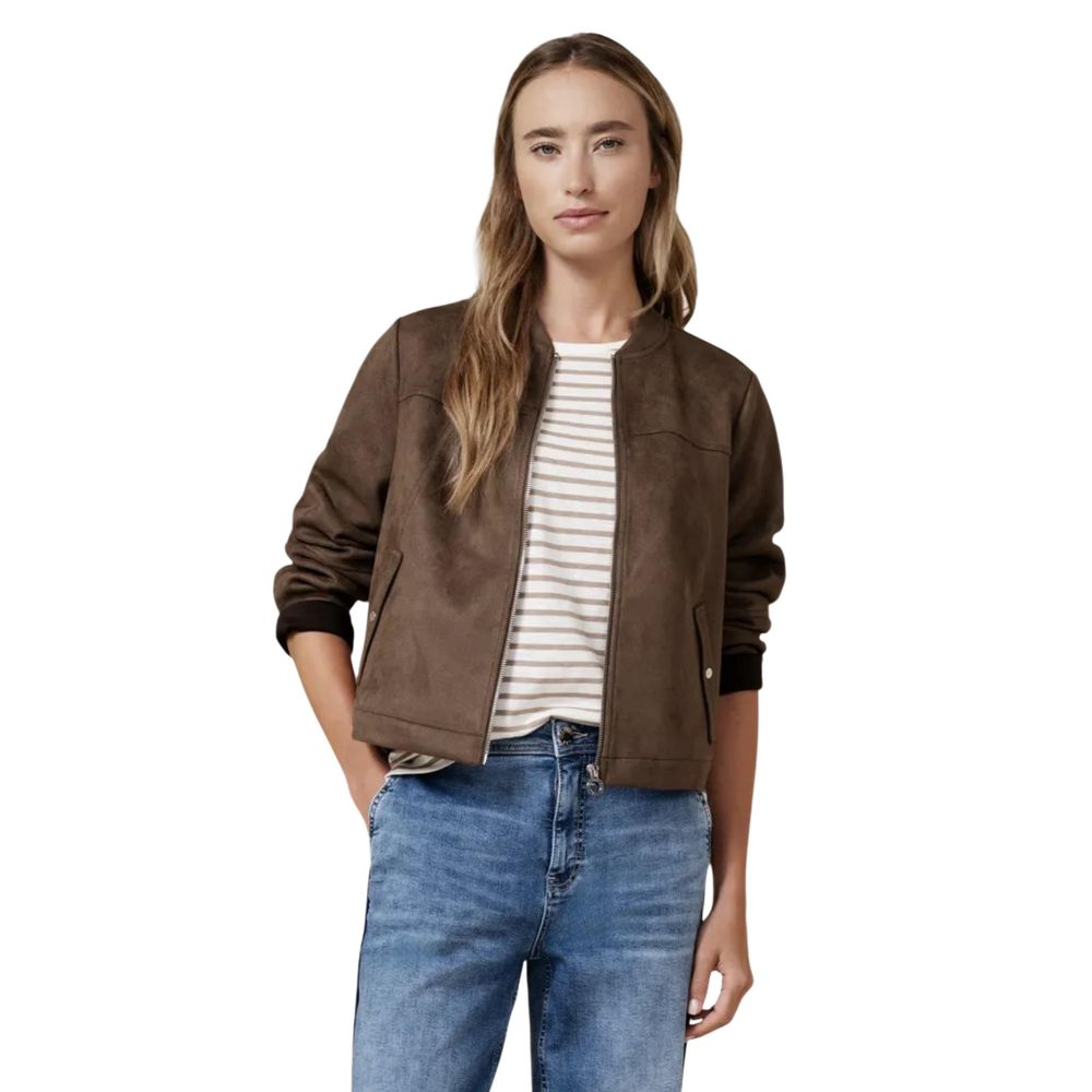 Street One Brauner Polyester-Bomber