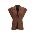 PINKO Brauner Viskose-Blazer